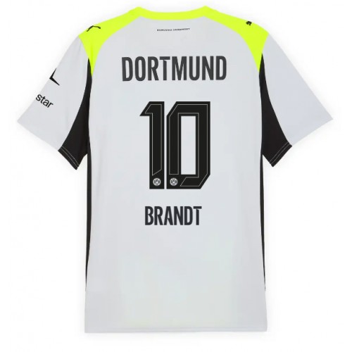 Maglia Calcio Borussia Dortmund Julian Brandt #10 Seconda Divisa 2025-26 Manica Corta